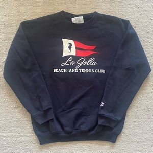 Vintage La Jolla Beach and Tennis Club Champion Brand Sweatshirt